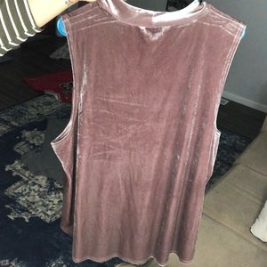 Velvet top